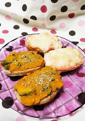 簡単すぎるブランパンオープンサンド-レシピのメイン写真