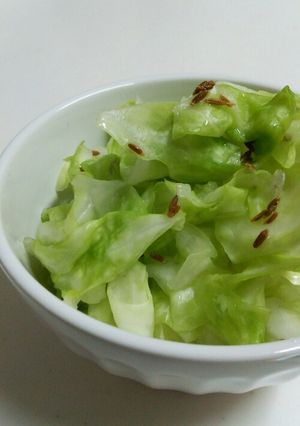 キャベツ塩もみ＊クミン風味＊-レシピのメイン写真