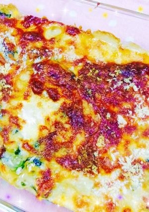 簡単★ベーコンほうれん草グラタン-レシピのメイン写真
