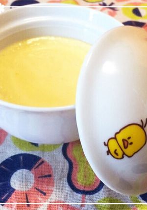 材料2つで簡単に♪全行程2分レンジ卵豆腐-レシピのメイン写真