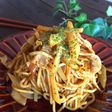 もやし大量!じゃがいも入りカレー焼きそば