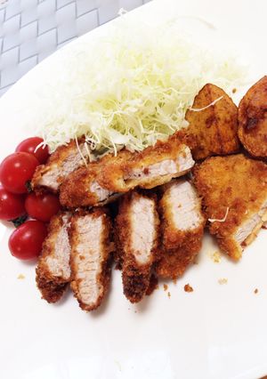 元気メニュー☆一口とんかつ-レシピのメイン写真