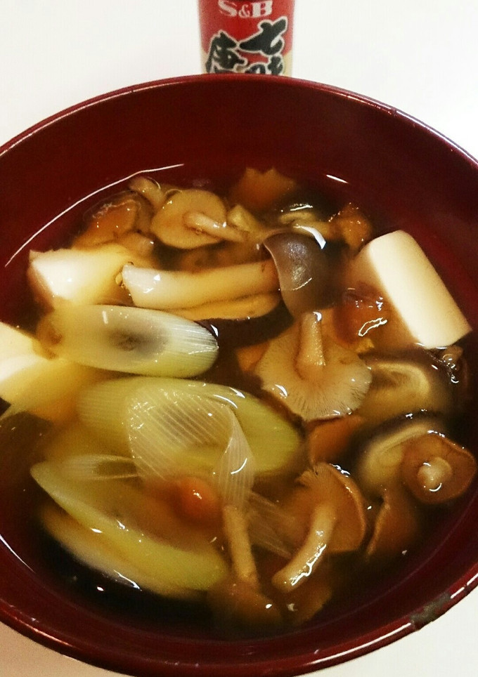 旨味たっぷりきのこ汁-レシピのメイン写真