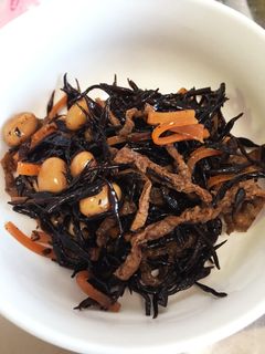 簡単常備菜 大豆とひじき煮-レシピのメイン写真