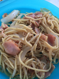 BBQの残りもの焼きそば-レシピのメイン写真
