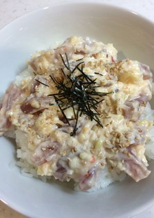 簡単！絶品！マグロのカリフォルニア丼-レシピのメイン写真