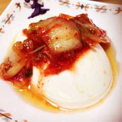 รูปของ キムチ冷やっこ