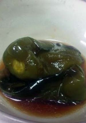 【超簡単】ピーマンの焼き浸し【保存】-レシピのメイン写真