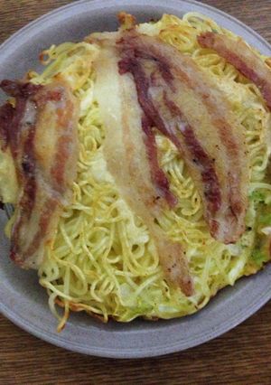 関西風 モダン焼き フワフワ生地の巻-レシピのメイン写真