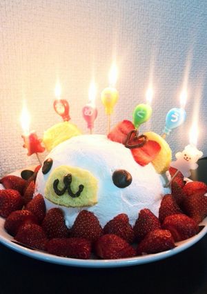 安くて簡単！ずぼらさんのキャラケーキ♪-レシピのメイン写真