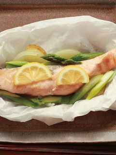 鮭と野菜でさわやかレモン蒸し-レシピのメイン写真