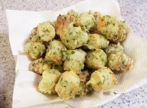 子供が好きな天ぷら♪チーズ竹輪の磯辺揚げ-レシピのメイン写真