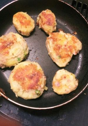ハンバーグ？コロッケ？木の葉焼き？-レシピのメイン写真