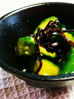 キュウリの塩昆布和え-レシピのメイン写真