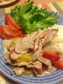 豚肉とパプリカのクリーム煮-レシピのメイン写真