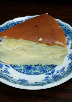 ふわふわベイクドスフレチーズケーキ-レシピのメイン写真