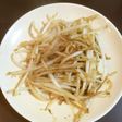 簡単で適当なもやしの焼肉のタレ炒め