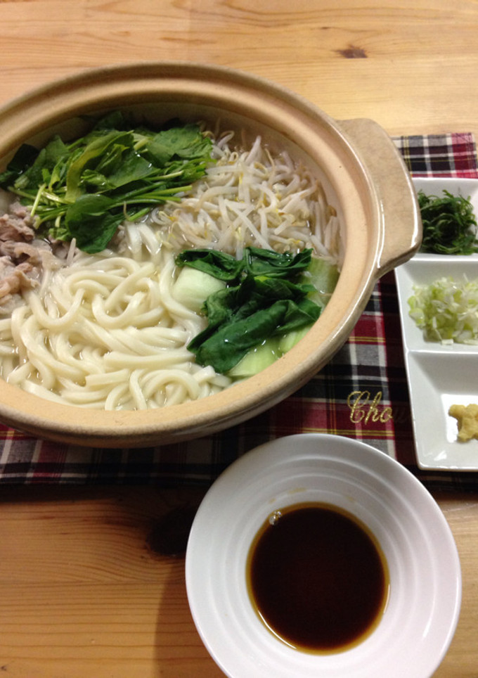 釜揚げ風うどん 野菜入りで-レシピのメイン写真