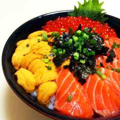 海苔海鮮丼-レシピのメイン写真