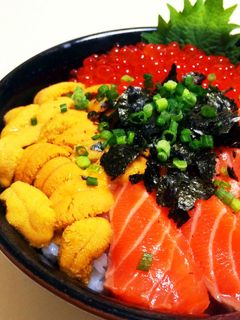 海苔海鮮丼-レシピのメイン写真