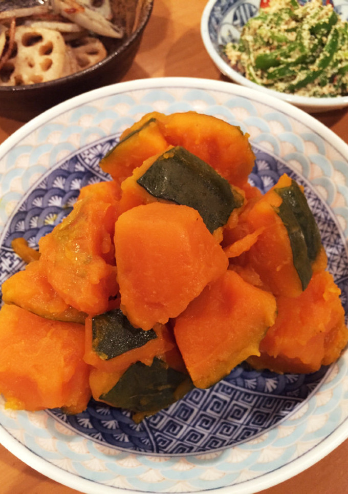 かぼちゃの煮付け-レシピのメイン写真