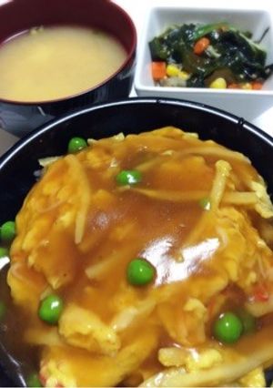 簡単⭐️甘あん天津丼風-レシピのメイン写真