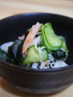胡瓜とワカメの酢の物-レシピのメイン写真