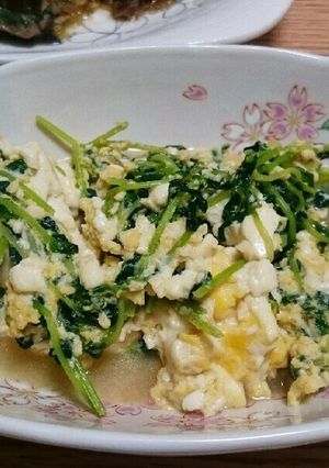 簡単おかず☆豆苗のチャンプル♪-レシピのメイン写真