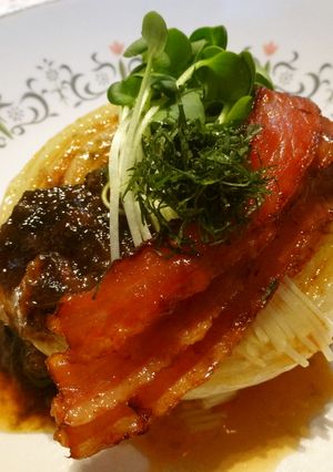 新玉ねぎステーキ・梅にんにく海苔ソース-レシピのメイン写真