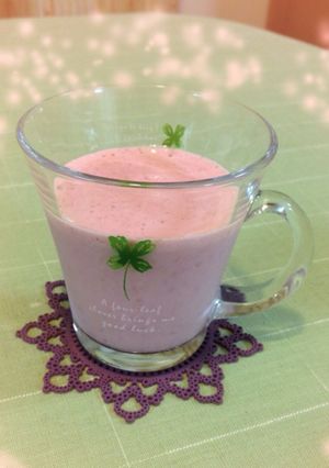 いちごスムージー-レシピのメイン写真