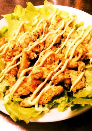 簡単！鶏ささみのからしガリマヨチーズ焼き-レシピのメイン写真