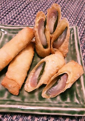 茗荷の生湯葉揚げ-レシピのメイン写真