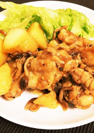 手羽元のスパイシー蒸し焼き-レシピのメイン写真