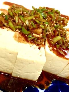 韓国風冷や奴-レシピのメイン写真