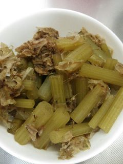 鰹節とふきの煮物-レシピのメイン写真