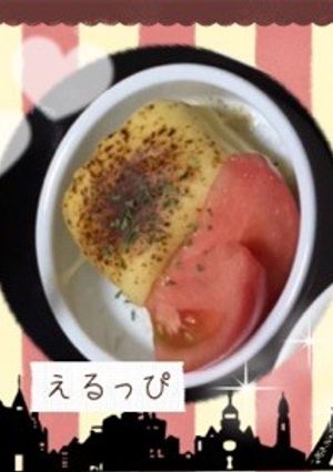 簡単☆チーズのせ冷奴-レシピのメイン写真