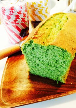 簡単♪小松菜とバナナのパウンドケーキ-レシピのメイン写真