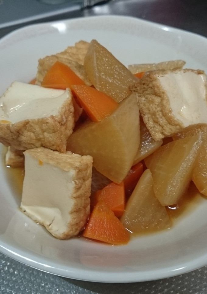 厚揚げの煮物-レシピのメイン写真