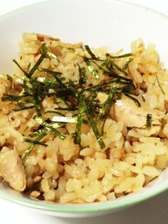 簡単☆一合から☆ツナの炊き込みご飯♪-レシピのメイン写真