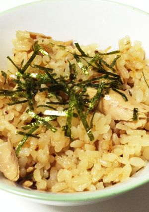簡単☆一合から☆ツナの炊き込みご飯♪-レシピのメイン写真
