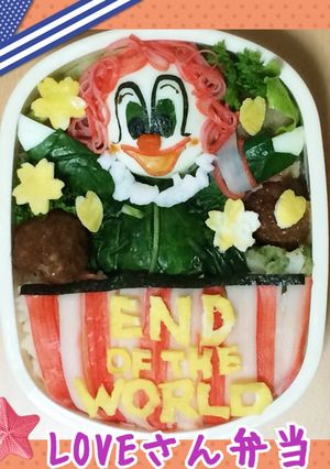 キャラ弁・セカオワLOVE弁当-レシピのメイン写真