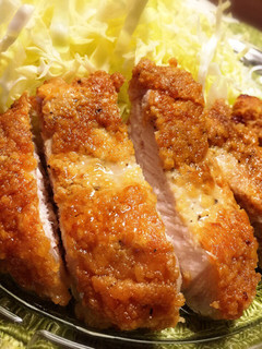 糖質制限☆小麦粉パン粉なし!チーズ豚カツ-レシピのメイン写真