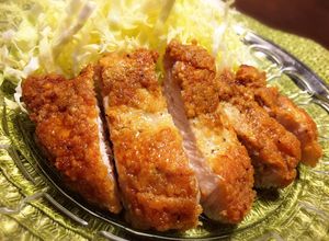 糖質制限☆小麦粉パン粉なし！チーズ豚カツ-レシピのメイン写真
