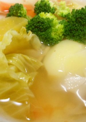 野菜たっぷり　ポトフ風　　簡単-レシピのメイン写真