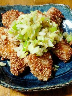 かじきの胡麻衣焼き-レシピのメイン写真