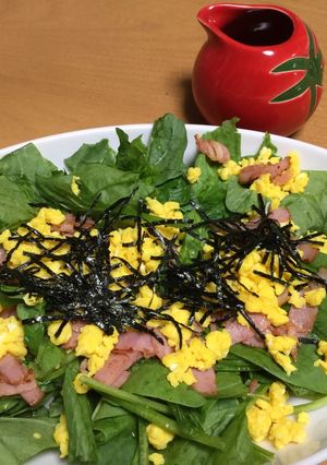 サラダほうれん草のカラフルサラダ☆-レシピのメイン写真