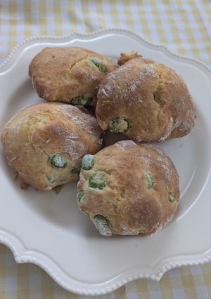HMで、枝豆とチーズのパン-レシピのメイン写真