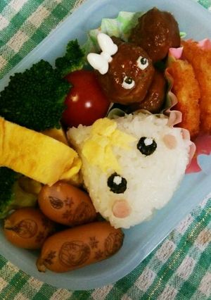 ほっぺちゃん弁当-レシピのメイン写真