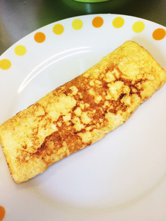 とろとろチーズの豆腐卵焼き-レシピのメイン写真