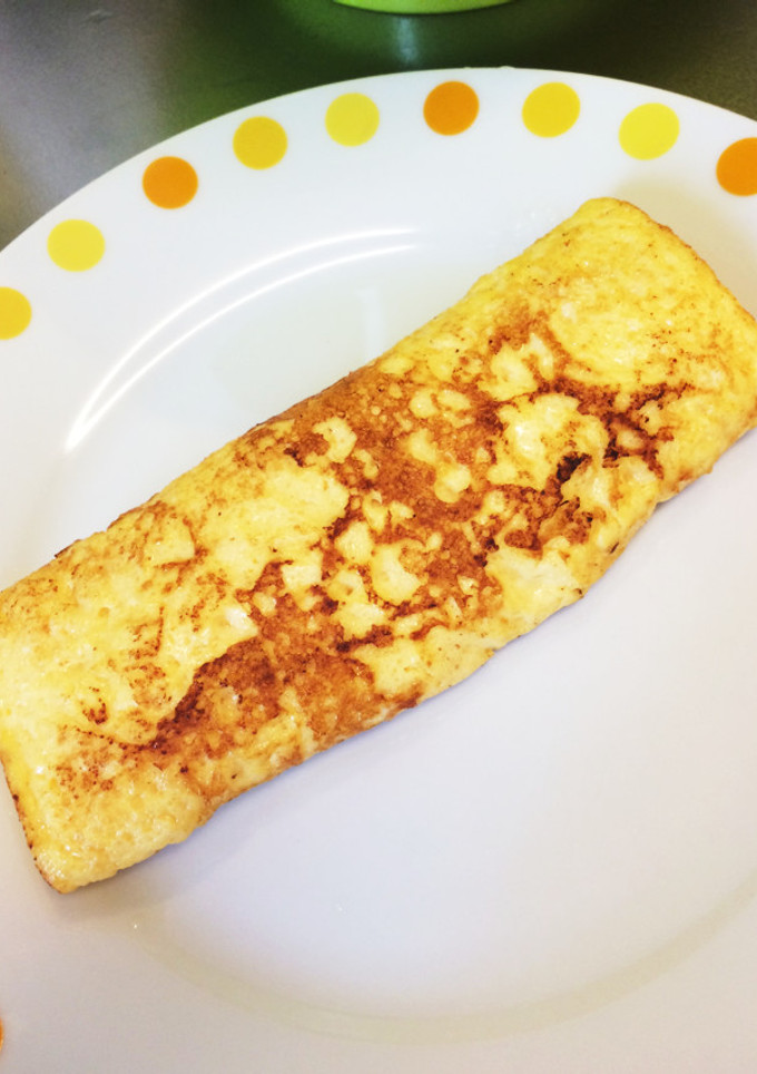 とろとろチーズの豆腐卵焼き-レシピのメイン写真